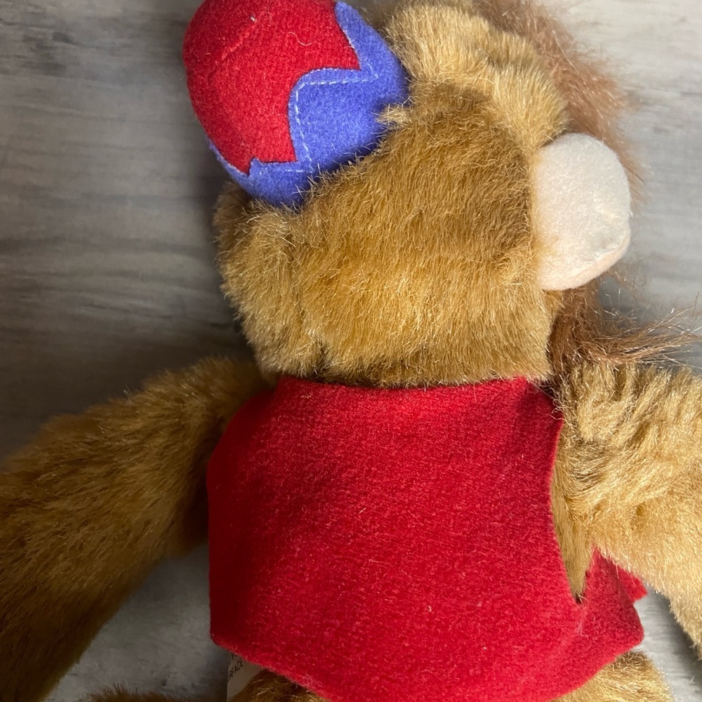Vintage 1990s Mattel Disney Aladdin Abu Monkey 10"‎ Plush Stuffed Animal Toy - Picture 6 of 12